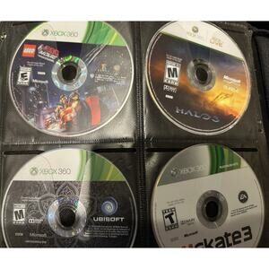 Xbox 360 Game Bundle Far Cry 4 Farcry Halo 3 Lego Movie Skate 3 4 Game Bundle